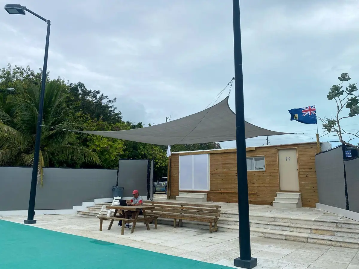 Club house and reception area